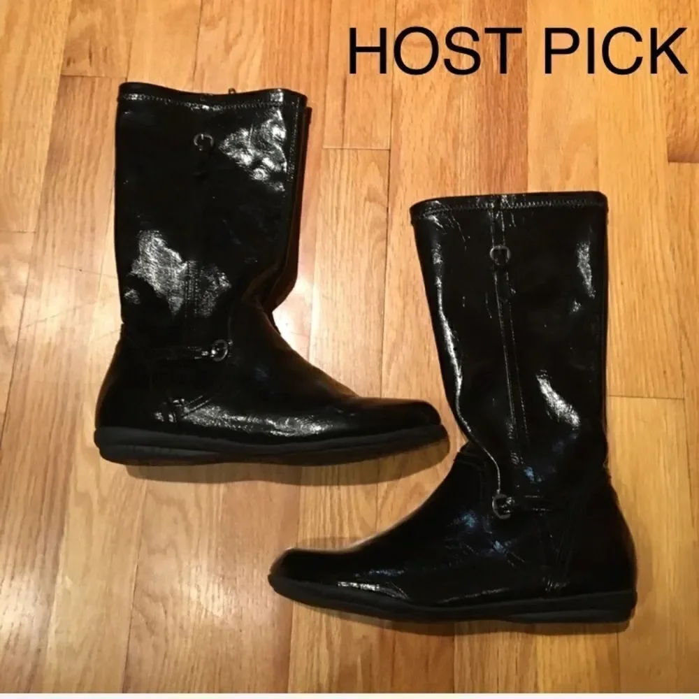 Nordstrom Black patent boots